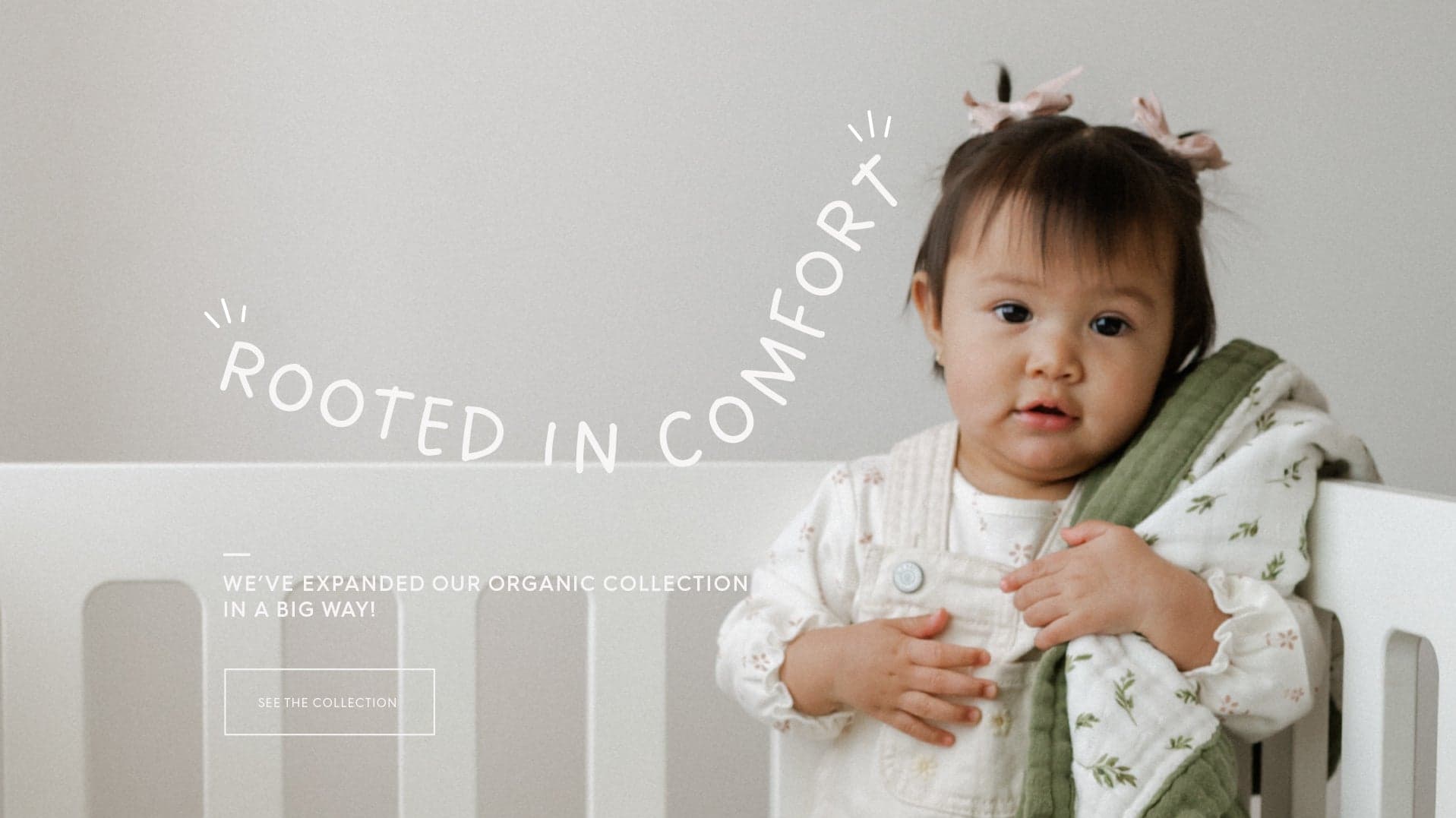 Made with soft-stretch cotton for easy days, naps, and little outings.
