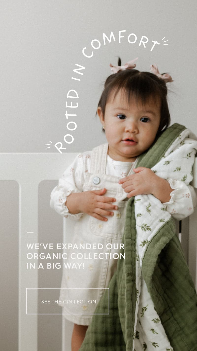 Made with soft-stretch cotton for easy days, naps, and little outings.