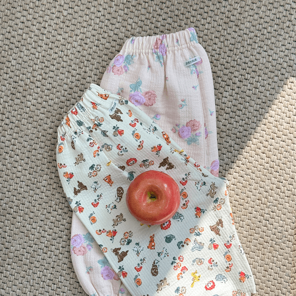 Pattern Balloon Pants